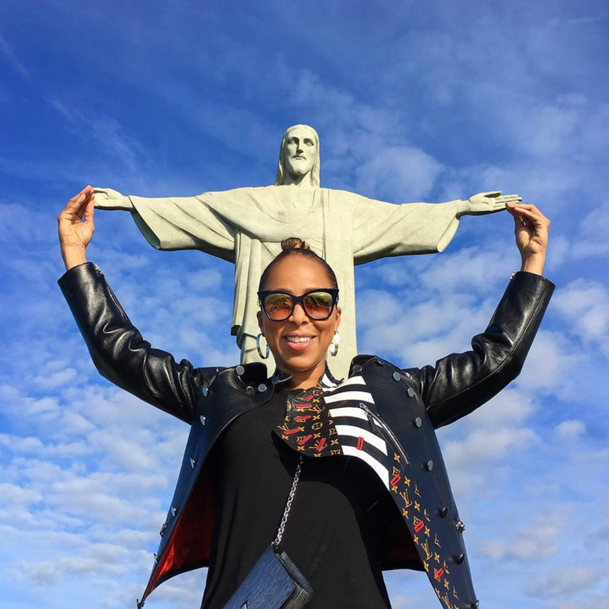 14 Times Marjorie Harvey's Vacation Photos Had Us Ready To Book A Trip
